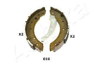 ASHIKA 5500016 Комплект гальмівних колодок