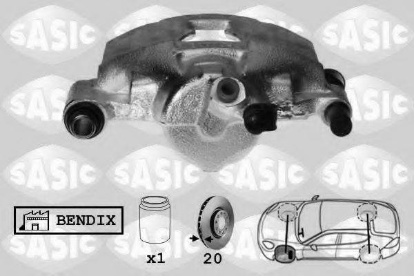 SASIC SCA4028 Гальмівний супорт