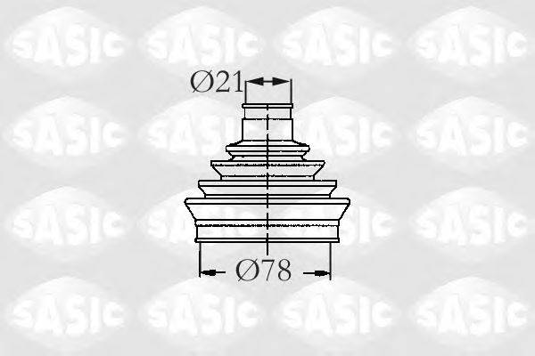 SASIC 2933513 Комплект пильника, приводний вал