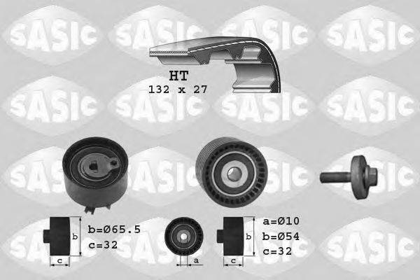 SASIC 1754012 Комплект ременя ГРМ