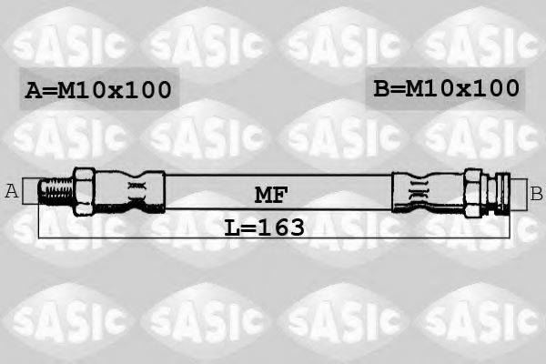 SASIC 6606027 Гальмівний шланг