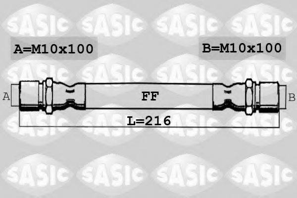 SASIC SBH0135 Гальмівний шланг