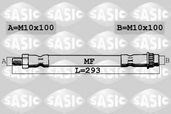 SASIC SBH4082 Гальмівний шланг