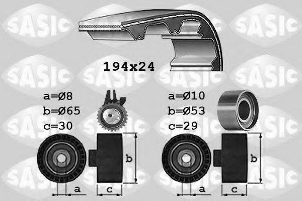 SASIC 1756027 Комплект ременя ГРМ