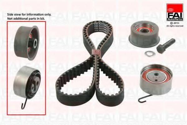 FAI AUTOPARTS TBK348 Комплект ременя ГРМ