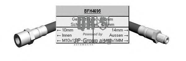 JP GROUP 1461600709 Гальмівний шланг