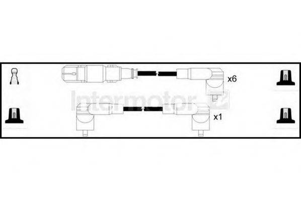 STANDARD 73656 Комплект дротів запалювання