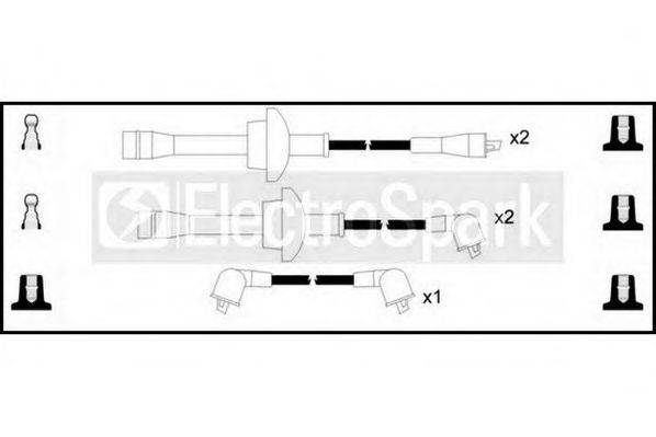 STANDARD OEK121 Комплект дротів запалювання