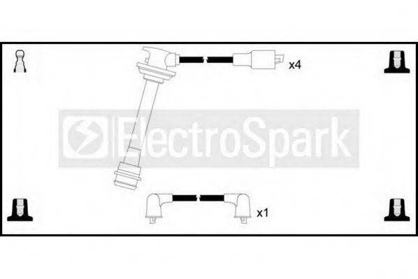 STANDARD OEK340 Комплект дротів запалювання