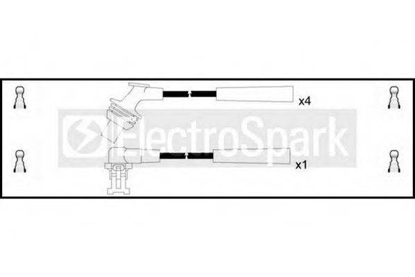 STANDARD OEK070 Комплект дротів запалювання