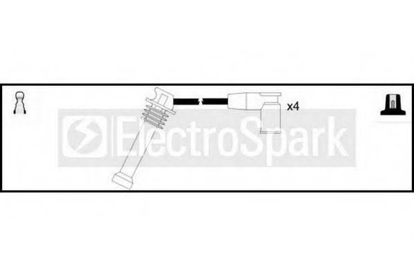 STANDARD OEK707 Комплект дротів запалювання