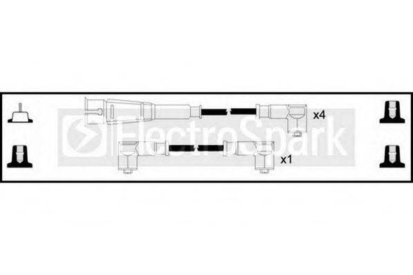 STANDARD OEK256 Комплект дротів запалювання