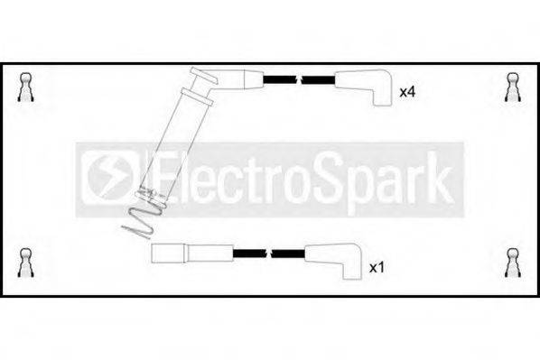 STANDARD OEK040 Комплект дротів запалювання