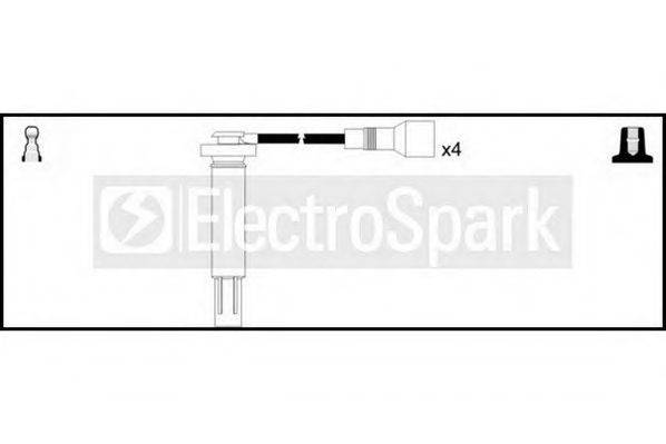 STANDARD OEK677 Комплект дротів запалювання