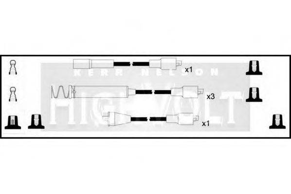 STANDARD OEF211 Комплект дротів запалювання