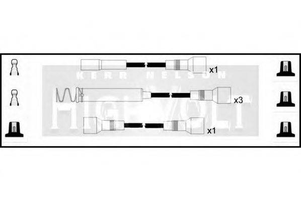 STANDARD OEF041 Комплект дротів запалювання