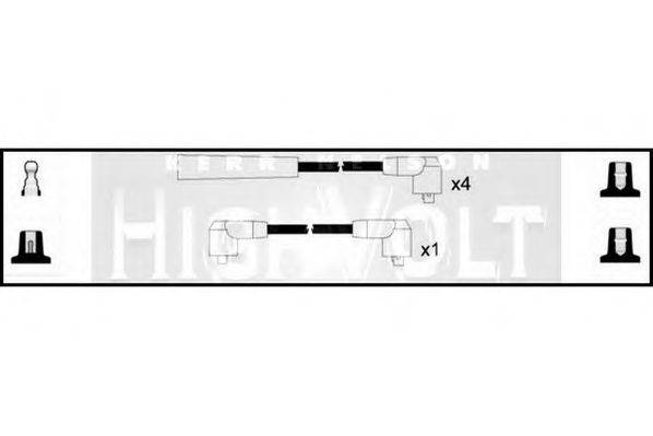 STANDARD OEF112 Комплект дротів запалювання