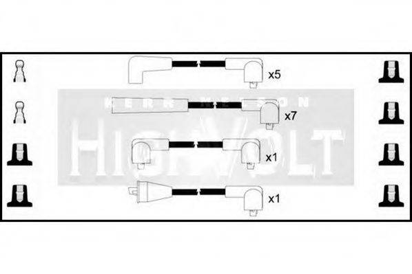 STANDARD OEF916 Комплект дротів запалювання