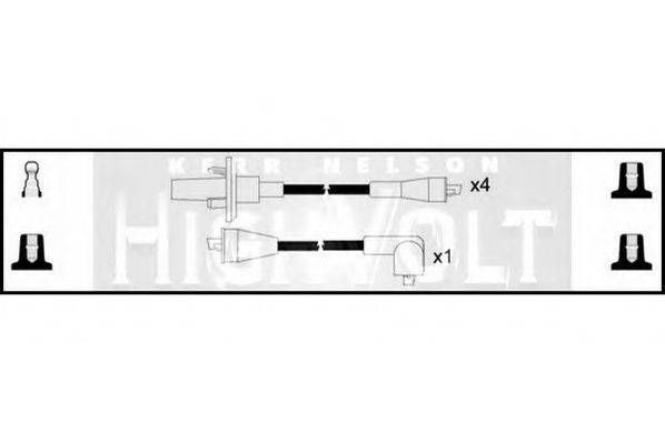 STANDARD OEF033 Комплект дротів запалювання