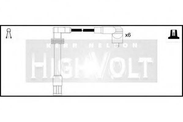 STANDARD OEF476 Комплект дротів запалювання