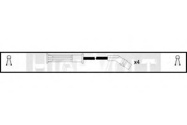 STANDARD OEF997 Комплект дротів запалювання