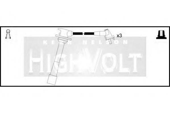 STANDARD OEF586 Комплект дротів запалювання