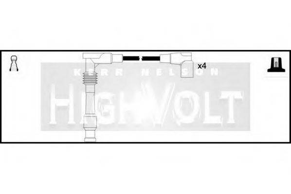 STANDARD OEF945 Комплект дротів запалювання