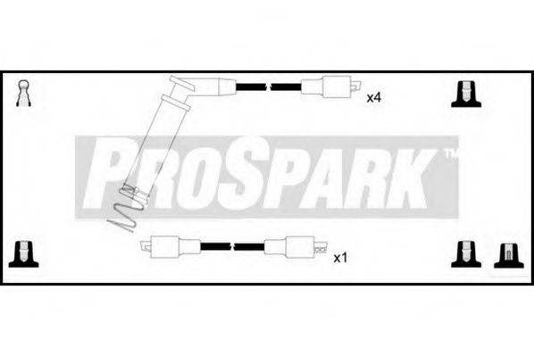 STANDARD OES1223 Комплект дротів запалювання