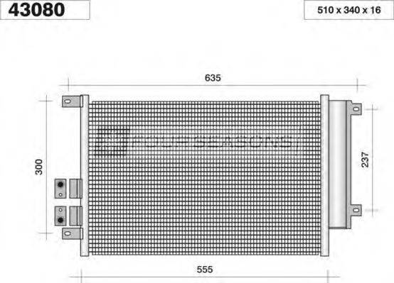STANDARD F443080 Конденсатор, кондиціонер