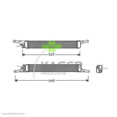 KAGER 313712 масляний радіатор, моторне масло