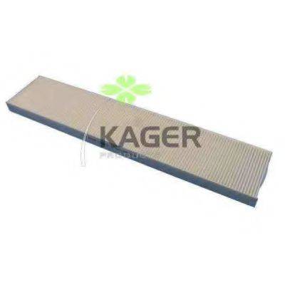 KAGER 090050 Фільтр, повітря у внутрішньому просторі