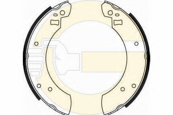 GIRLING 5161251 Комплект гальмівних колодок