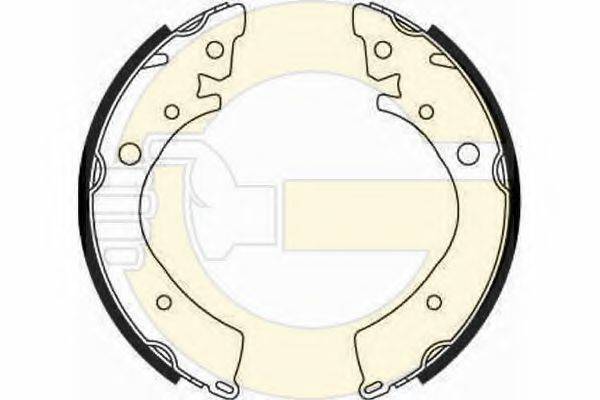 GIRLING 5182159 Комплект гальмівних колодок