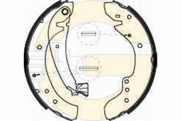 GIRLING 5185451 Комплект гальмівних колодок