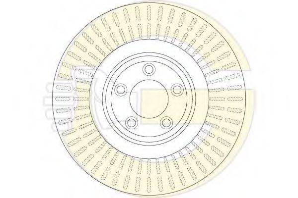 GIRLING 6061465 гальмівний диск
