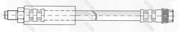 GIRLING 9002403 Гальмівний шланг