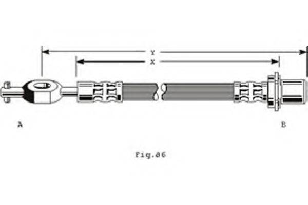 GIRLING 9004181 Гальмівний шланг