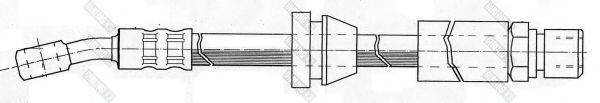 GIRLING 9004415 Гальмівний шланг