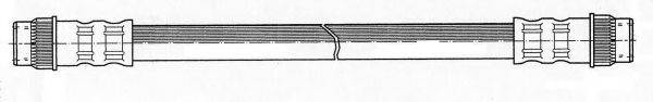 KAWE 511691 Гальмівний шланг