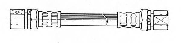 KAWE 511701 Гальмівний шланг