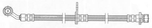 KAWE 512059 Гальмівний шланг