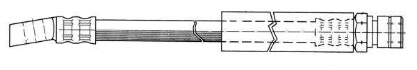 KAWE 510373 Гальмівний шланг