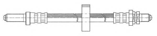 KAWE 510744 Гальмівний шланг