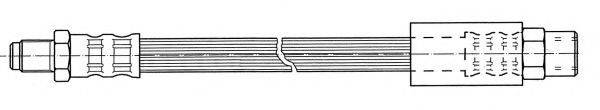 KAWE 511566 Гальмівний шланг