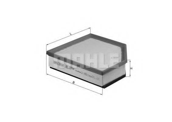 MAHLE ORIGINAL LX15932 Повітряний фільтр