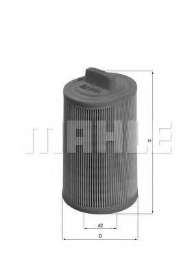 MAHLE ORIGINAL LX1277 Повітряний фільтр