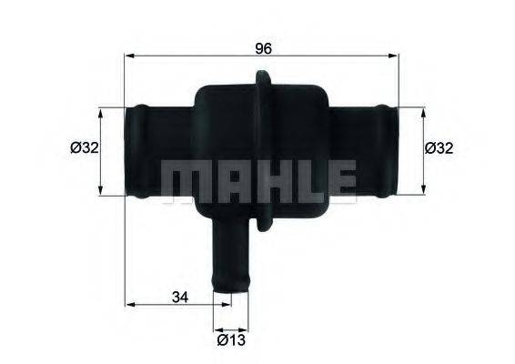 MAHLE ORIGINAL TH179 Термостат, охолоджуюча рідина