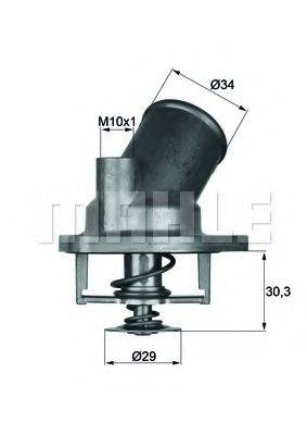 MAHLE ORIGINAL TI292 Термостат, охолоджуюча рідина