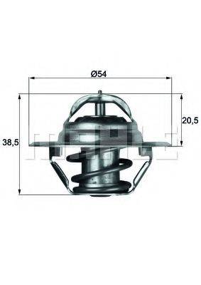 MAHLE ORIGINAL TX387D Термостат, охолоджуюча рідина