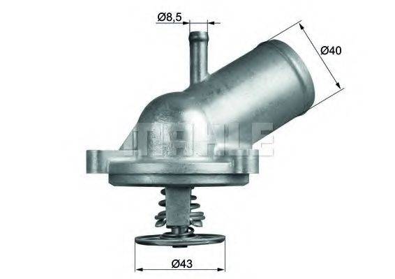 MAHLE ORIGINAL TI20987D Термостат, охолоджуюча рідина